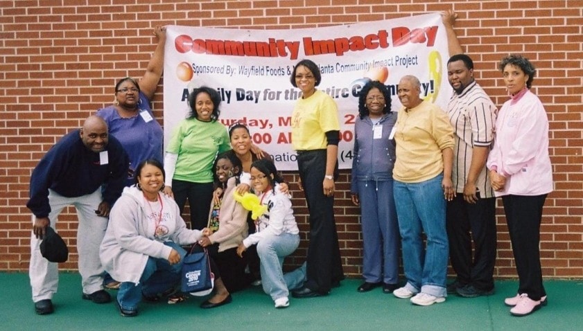 Benson Mills Group team members at Community Impact Day event
